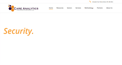 Desktop Screenshot of careanalytics.com